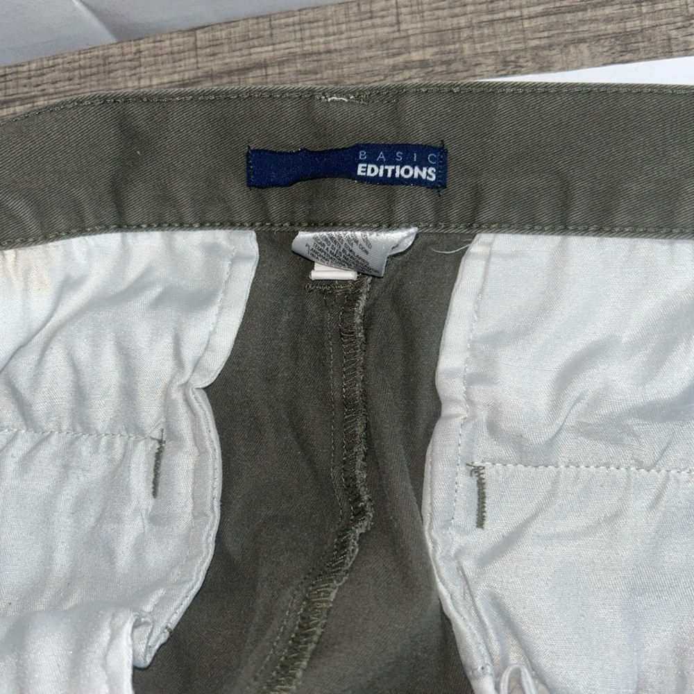 Basic Editions Men's Khaki Pants - Picture 9 of 10